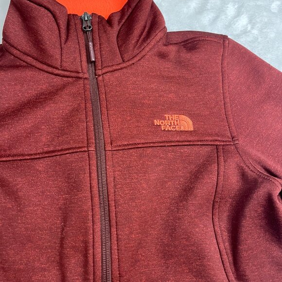 The North Face Wakerly Fleece Jacket in Sequoia Red Women's Size Small Polyester - Picture 5 of 11
